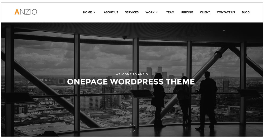 Anzio WordPress Theme