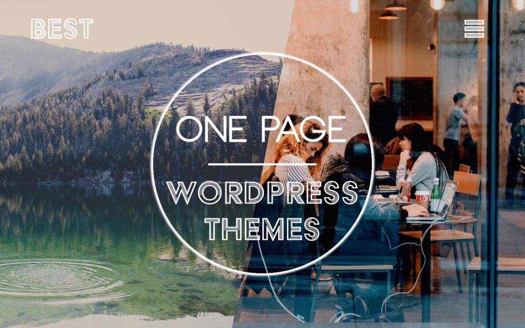 20 Best One Page WordPress Themes (2018)