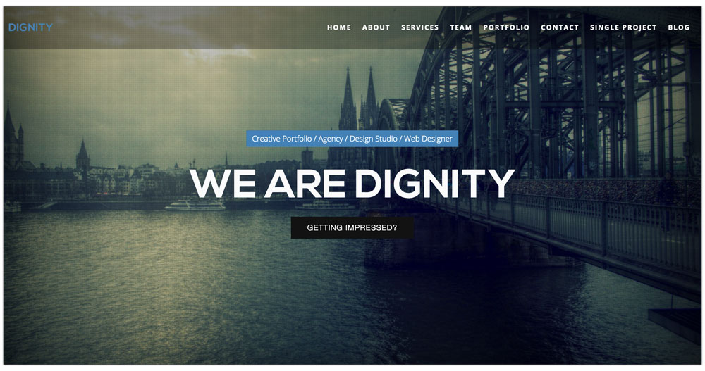 Dignity WordPress Theme