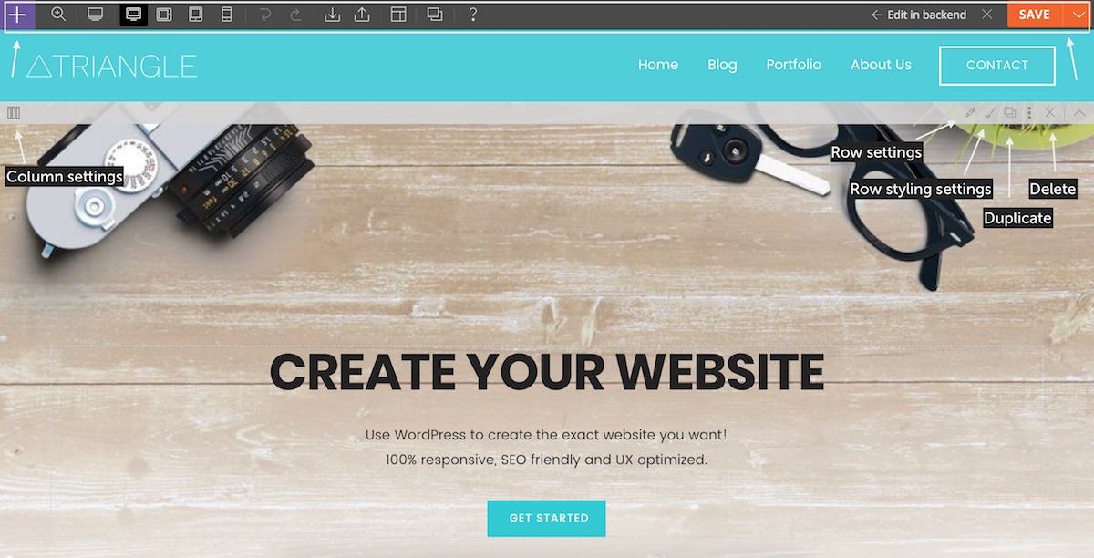 Themify Builder - Website page builder - front end