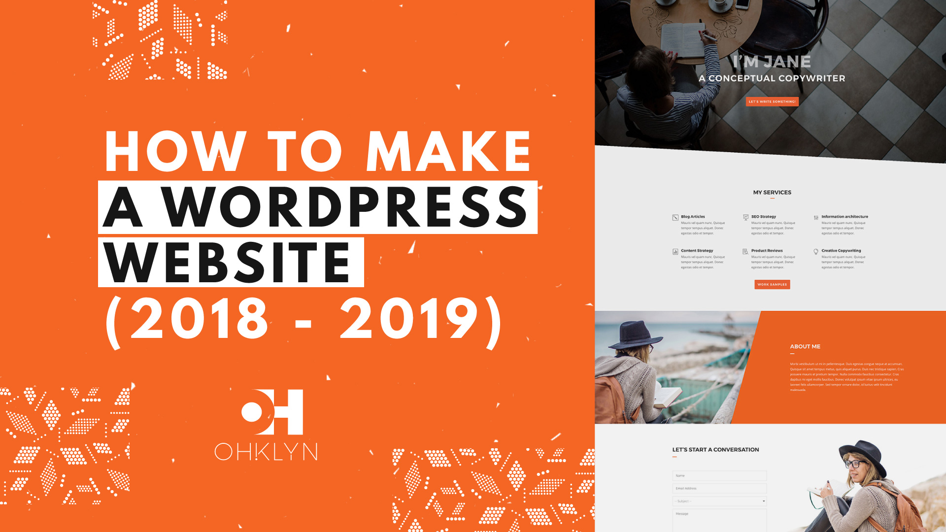 How to Make a WordPress Website 2018 2019