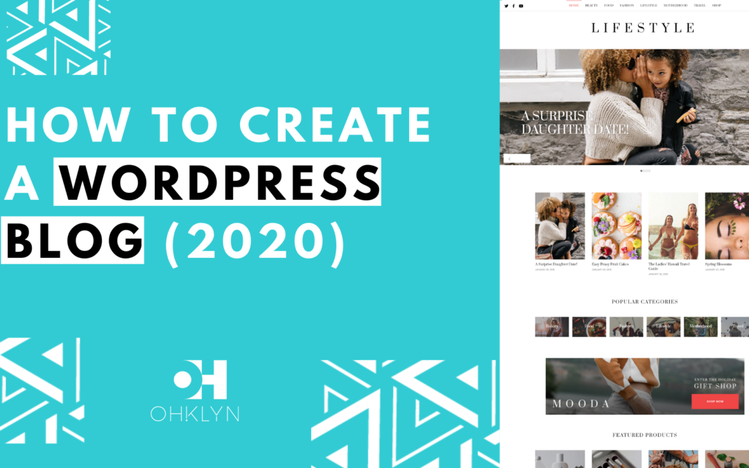 How to Create a WordPress Blog 2020